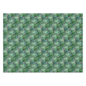 Muster tropischer Blätter - Grüne Folien Tischdecke (Vorderseite (Horizontal))