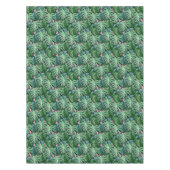 Muster tropischer Blätter - Grüne Folien Tischdecke (Vorderseite)