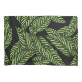 Muster tropischer Blätter Kissenbezug