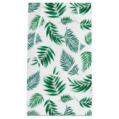 Muster tropischer Blätter Kleine Geschenktüte (Vorderseite)