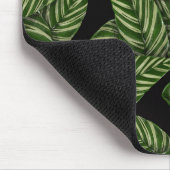 Muster tropischer Blätter Mousepad (Ecke)