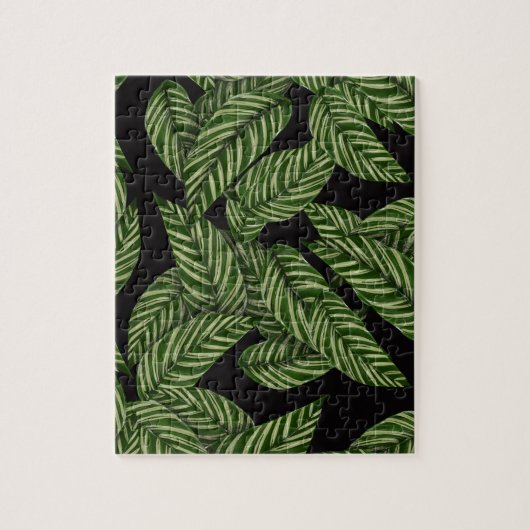 Muster tropischer Blätter Puzzle (Vertikal)