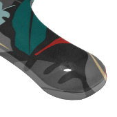 Muster tropischer Blätter Schneidebrett (Ecke)