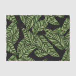 Muster tropischer Blätter Seidenpapier