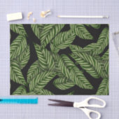 Muster tropischer Blätter Seidenpapier (Handwerk)