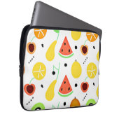 Muster tropischer Früchte Laptopschutzhülle (Vorne Rechts)
