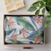 Muster tropischer Pflanze und Blume Seidenpapier (Geschenk)