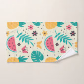Muster Tropisches Fruchtwasser Ananas Handtuch (Handtuch)
