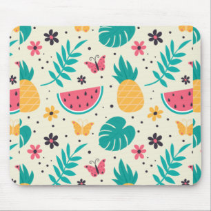 Muster Tropisches Fruchtwasser Ananas Mousepad