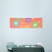 Muster und farbige Lichter Banner (Messeveranstaltung)