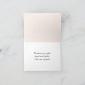 Muster und Grenzen 1 Dankeschön Karte (Innenseite)