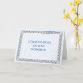 Muster und Grenzen 2 Werbeaktion Gratulationskarte Karte (Gelbe Blume)