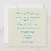 Muster und Grenzen 3 Party Einladung für die Alter (Rückseite)