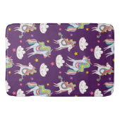 Muster Unicorn Funny Magic Horse Badematte (Vorderseite)