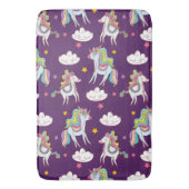 Muster Unicorn Funny Magic Horse Badematte (Vorderseite Vertikal)