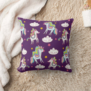 Muster Unicorn Funny Magic Horse Kissen