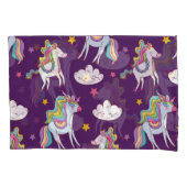 Muster Unicorn Funny Magic Horse Kissenbezug (Vorderseite-Links)
