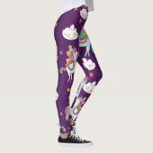 Muster Unicorn Funny Magic Horse Leggings (Rechts)
