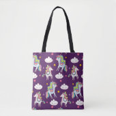Muster Unicorn Funny Magic Horse Tasche (Vorderseite)