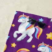 Muster Unicorn Magic Horse Niedlich Strandtuch (Beispiel)