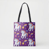 Muster Unicorn Magic Horse Niedlich Tasche (Vorderseite)