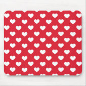 Muster Valentine Hintergrund mit Herz-Liebe Mousepad (Vorne)