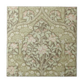 Muster Vintag blühender Kirschbaumen Fliese (Vorderseite)