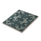 Muster Vintage Jugendstil-Keramiken Fliese (Seite)