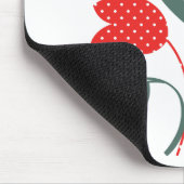 MUSTER-Volkskunstdruck der angemessenen Insel Mousepad (Ecke)