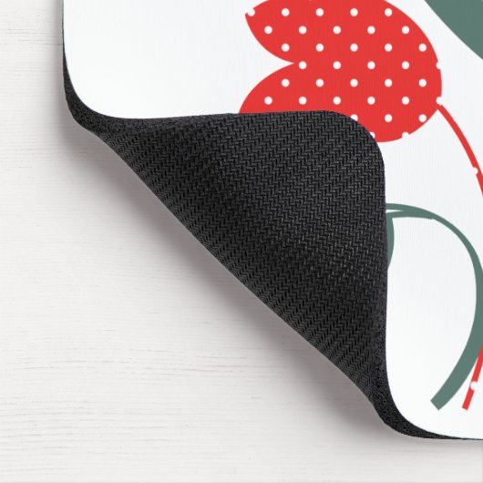 MUSTER-Volkskunstdruck der angemessenen Insel Mousepad (Ecke)