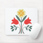 MUSTER-Volkskunstdruck der angemessenen Insel Mousepad (Mit Mouse)
