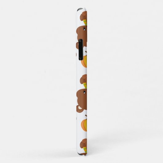 Muster von Bären, Niedlichen Bären, Fall, Kürbiski Case-Mate iPhone Hülle (Hinten/Rechts)