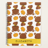 Muster von Bären, Niedlichen Bären, Kürbis, Ihr Na Planer (Vorderseite)