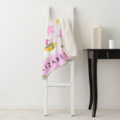 Muster von Bären, Teddybären, Sternen, Ihr Name Sherpadecke (Beispiel)