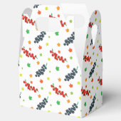 Muster von Beeren, Rotzbeeren, Blaubeere, Obst Geschenkschachtel (Geöffnet)