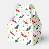 Muster von Beeren, Rotzbeeren, Blaubeere, Obst Geschenkschachtel (Vorderseite)