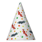 Muster von Beeren, Rotzbeeren, Blaubeere, Obst Partyhütchen (Rechts)