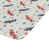 Muster von Beeren, Rotzbeeren, Blaubeere, Obst Schneidebrett (Ecke)