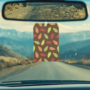 Muster von Blätter, farbenfrohe Blätter, Herbstblä Autolufterfrischer