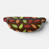 Muster von Blätter, farbenfrohe Blätter, Herbstblä Bauchtasche (Ablage )