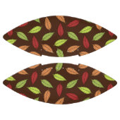 Muster von Blätter, farbenfrohe Blätter, Herbstblä Football (Paneele)