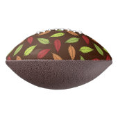 Muster von Blätter, farbenfrohe Blätter, Herbstblä Football (Gedreht 90)