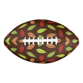 Muster von Blätter, farbenfrohe Blätter, Herbstblä Football