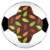 Muster von Blätter, farbenfrohe Blätter, Herbstblä Fußball (Gedreht)