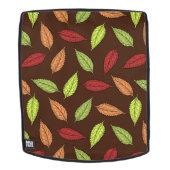 Muster von Blätter, farbenfrohe Blätter, Herbstblä Rucksack (Abnehmbare Front)
