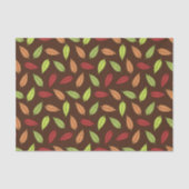 Muster von Blätter, farbenfrohe Blätter, Herbstblä Seidenpapier (Vorderseite)