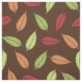 Muster von Blätter, farbenfrohe Blätter, Herbstblä Stoff (Muster)