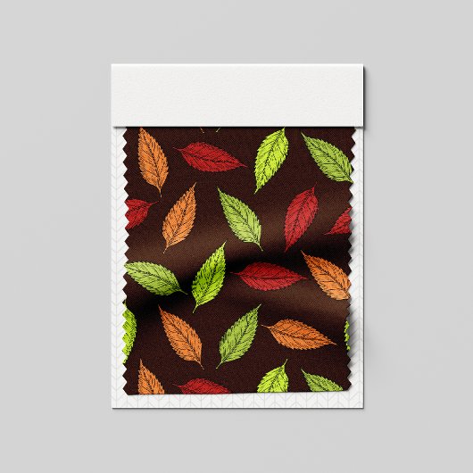 Muster von Blätter, farbenfrohe Blätter, Herbstblä Stoff