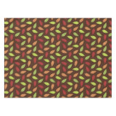 Muster von Blätter, farbenfrohe Blätter, Herbstblä Tischdecke (Vorderseite (Horizontal))