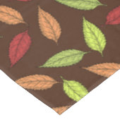 Muster von Blätter, farbenfrohe Blätter, Herbstblä Tischdecke (Schrägansicht)